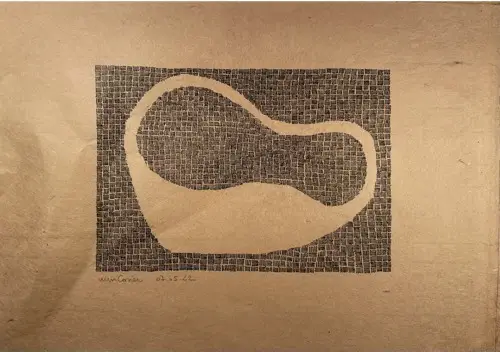 Drawing - Bathtub - 07-05-22